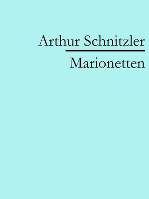 cover image of Marionetten